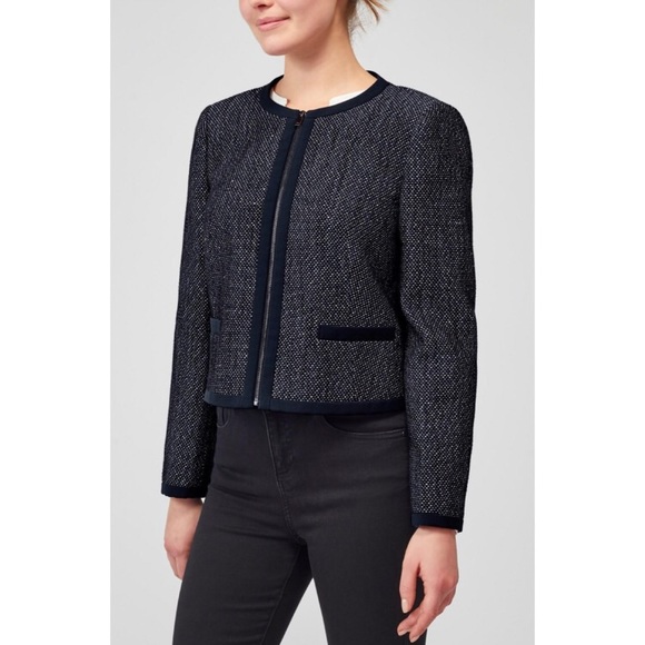 NWT PRECIS PETITE BEA BOUCLE JACKET in US 6 - Picture 2 of 8